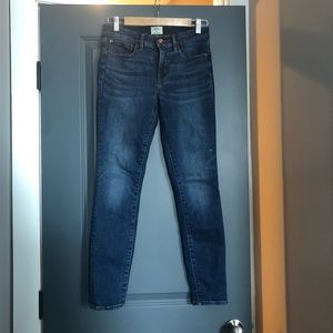 J. Crew Mid Rise Toothpick Sz 27